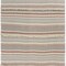Edge Collections - 60" x 50" - Beige - Trendy Striped Throw Blanket for Cozy Living Spaces - 1 Piece
